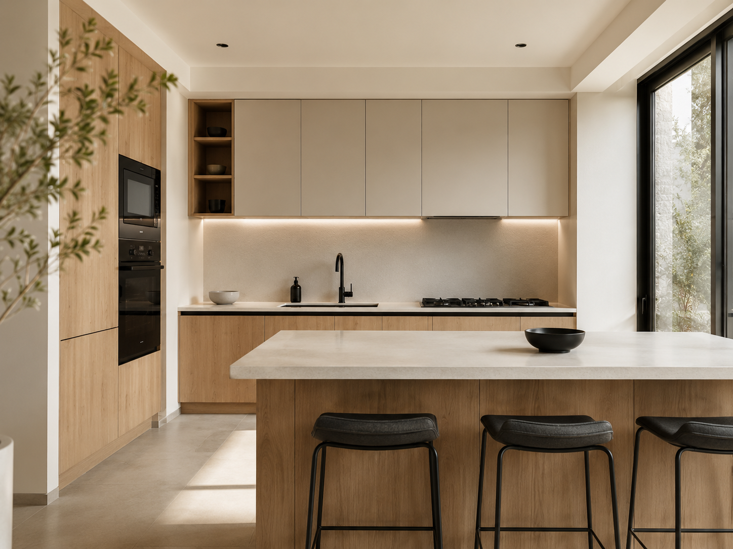 Cocina integral terminada